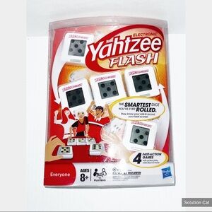 Vintage New Hasbro Electronic Yahtzee Flash